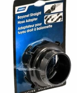 CAMCO 39413 Bayonet Straight RV Sewer Hose Adapter