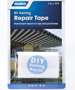 CAMCO RV Awning Repair Tape, 15-ftx3-in