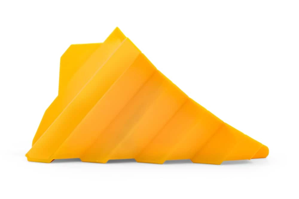 Camco Big Yellow Wheel Chock, Oversized, 30-in