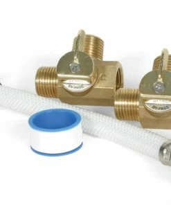 CAMCO 35953 Supereme Permanenent Brass Water Heater By-Pass Kit