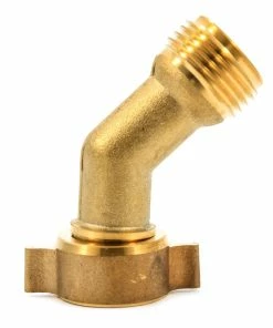 CAMCO 45-Degree Hose Elbow With Gripper, Fits .75-11.5 NH Hose