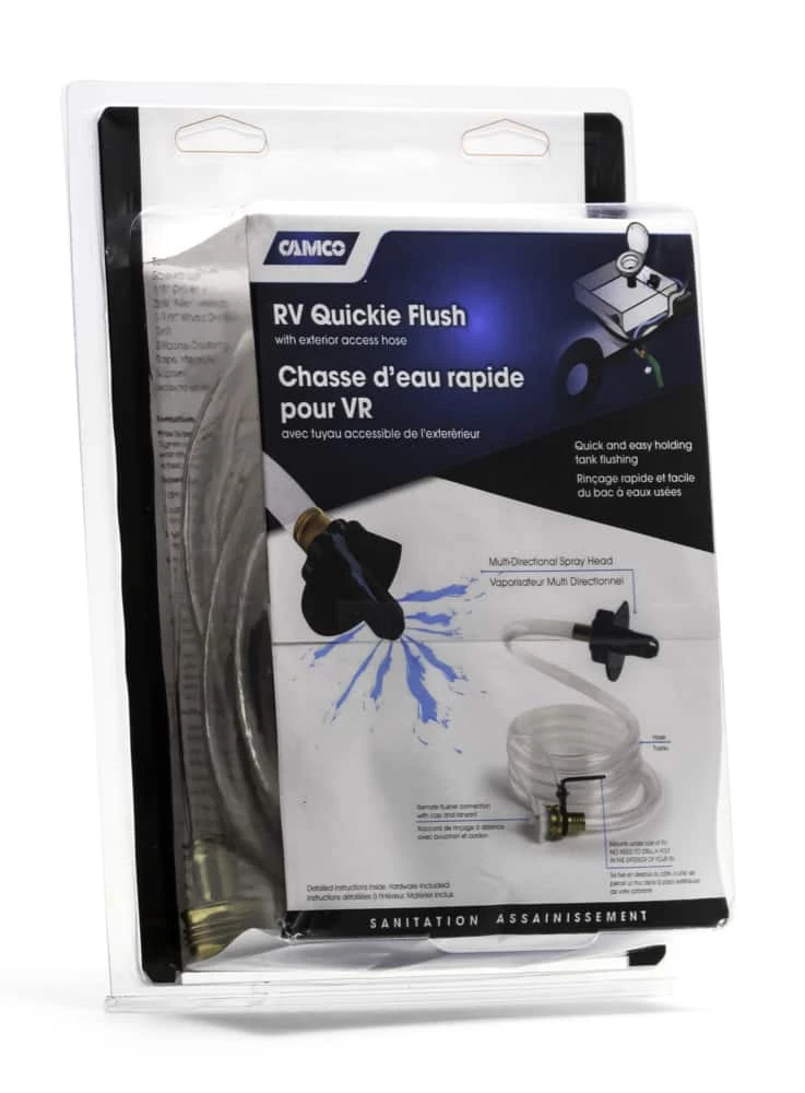 CAMCO 40123 Quickie Flush 8-in RV Holding Tank Rinser Kit - Image 2