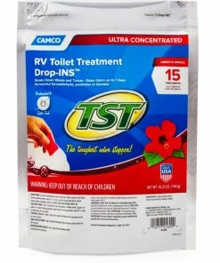 CAMCO 41600 TST RV Treatment Drop-Ins, Hibiscus Breeze, 15-pk