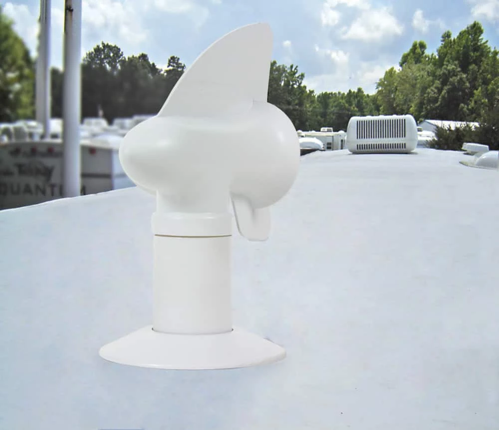 CAMCO 40595 Cyclone RV Sewer Holding Vent Cover, White - Image 3