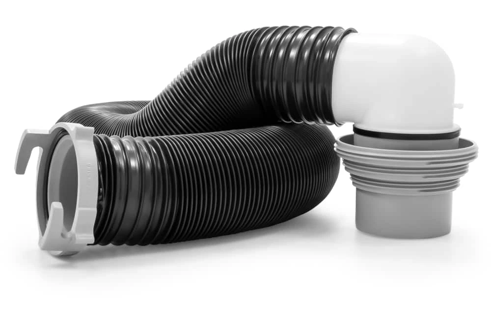 CAMCO 39554 Easy-Slip Ready-to-Use RV Sewer Kit With Shutoff Valve