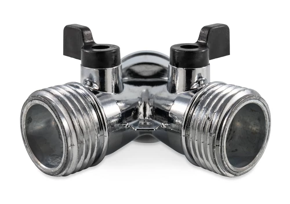Camco Fresh Water Hose Y-Valve, Metal - Image 4