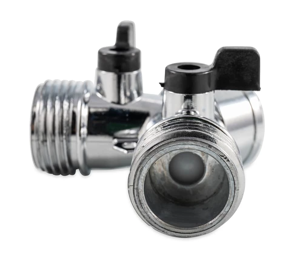 Camco Fresh Water Hose Y-Valve, Metal - Image 2