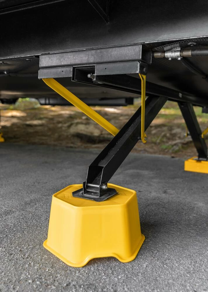 Camco Heavy-Duty Stabilizer RV Jack Support, Yellow - Image 7
