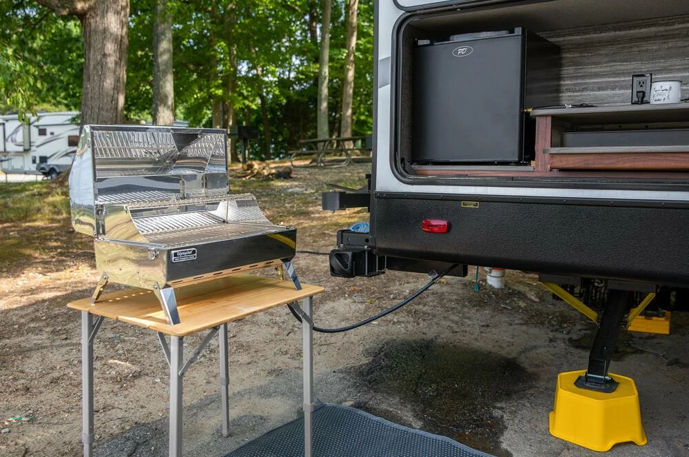 Camco Heavy-Duty Stabilizer RV Jack Support, Yellow - Image 10