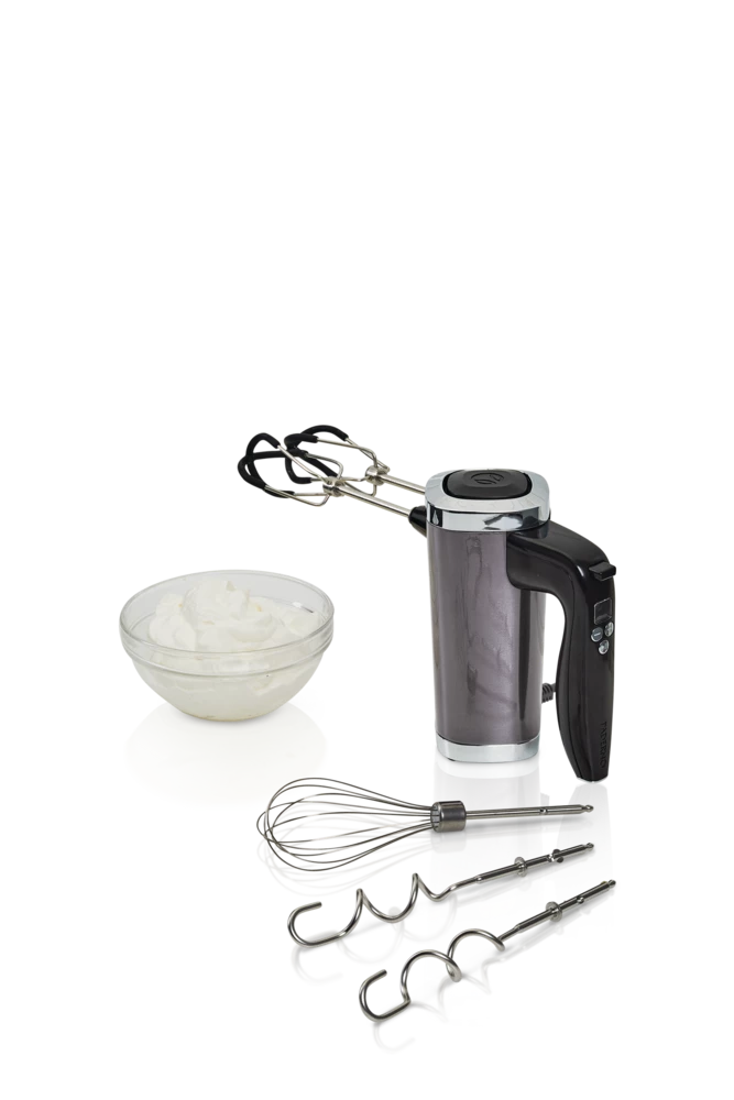 PADERNO High Power 10-Speed Hand Mixer, Black Stainless Steel - Image 3