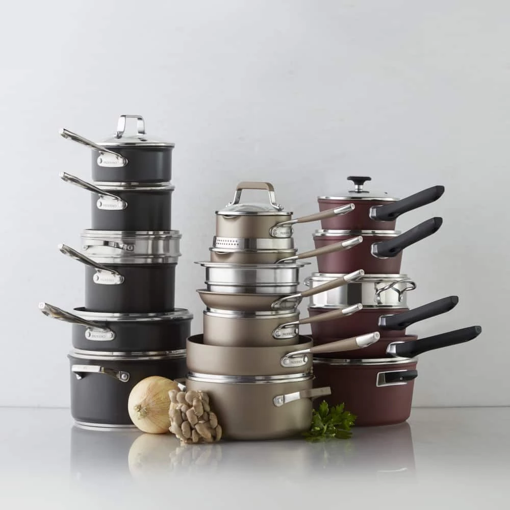 PADERNO Hard Anodized Cookware Set, Non-Stick, PFOA-Free, Dishwasher & Oven Safe, 12-pc - Image 12
