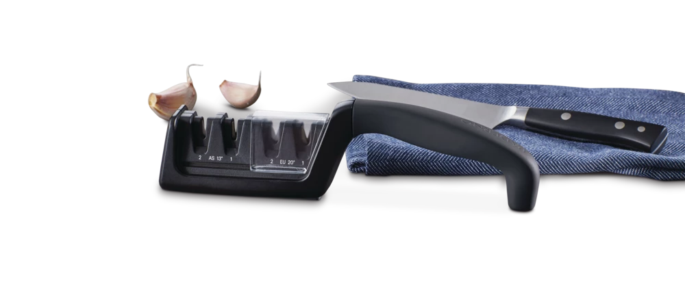 PADERNO 2-Stage Knife Sharpener, Non-Slip & Soft Grip - Image 3