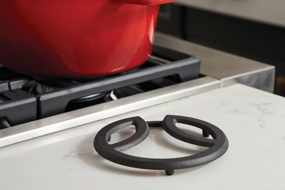 PADERNO Dutch Oven, Durable Cast Iron, Oven Safe, Red, 5qt - Image 8