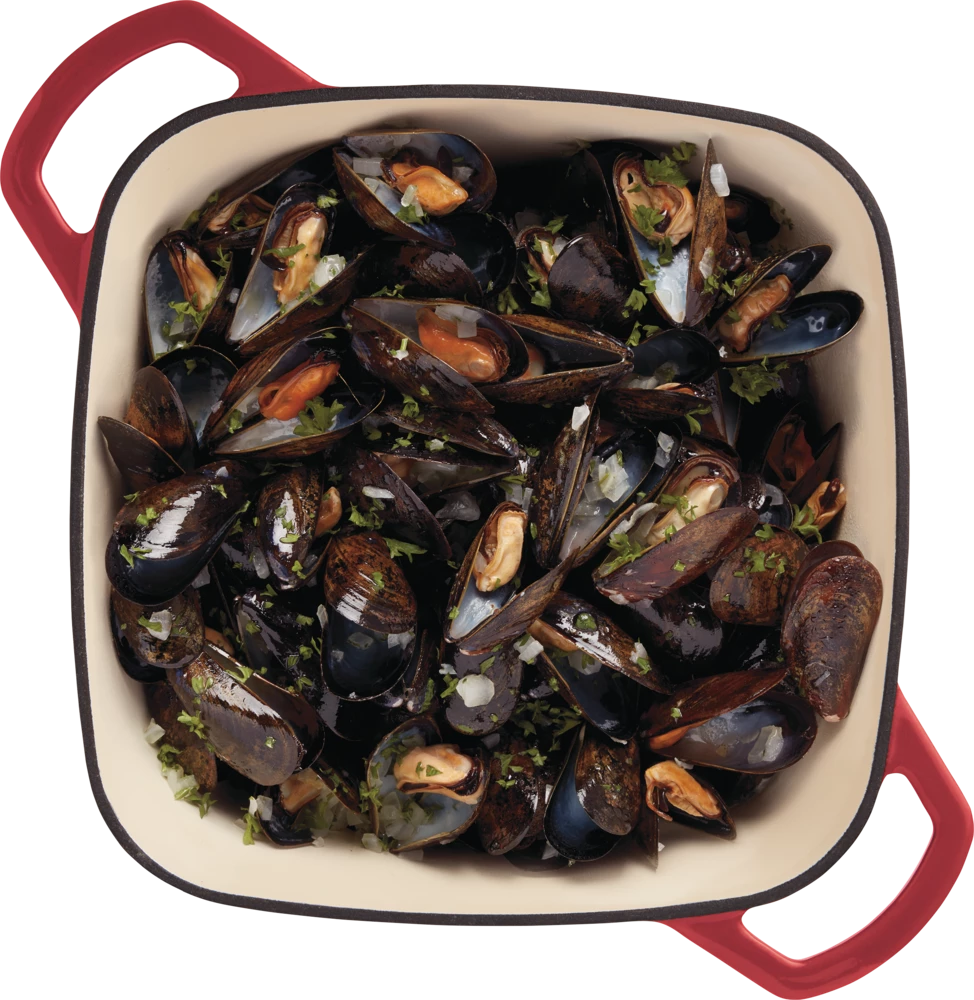 PADERNO Dutch Oven, Durable Cast Iron, Oven Safe, Red, 6.5qt - Image 8