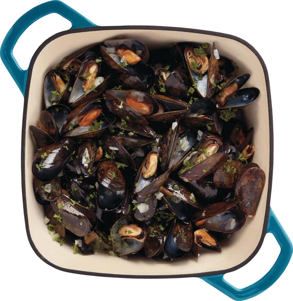 PADERNO Dutch Oven, Durable Cast Iron, Oven Safe, Teal, 6.5qt - Image 8