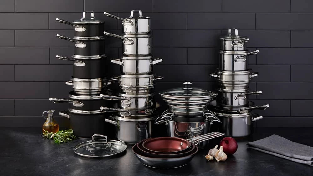 PADERNO Copper Core, Stainless Steel Cookware Set, Oven Safe, 12-pc - Image 15