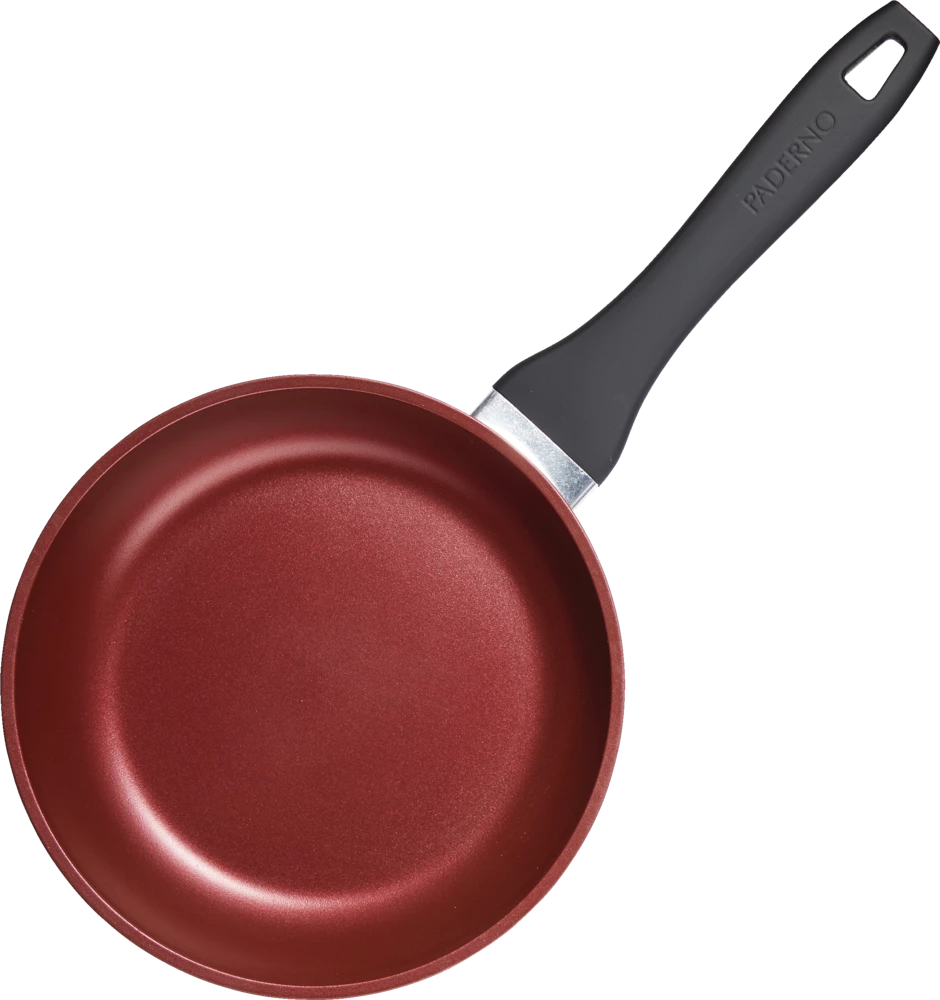 PADERNO Classic Frying Pan PFOA-Free Non-stick, Maroon, 20cm - Image 3