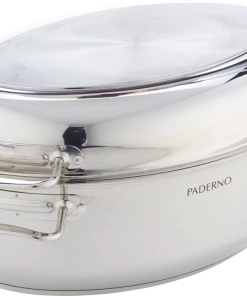 PADERNO 18/10 Stainless Steel Multi-Roaster W/ Removable Rack, 50.3 X 18cm