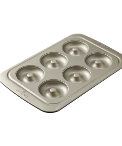 PADERNO Professional Non-Stick Donut Pan, 6-Cup