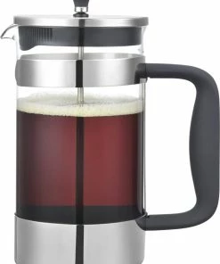 PADERNO 8 Cup Glass And Stainless Steel French Press Coffee Maker