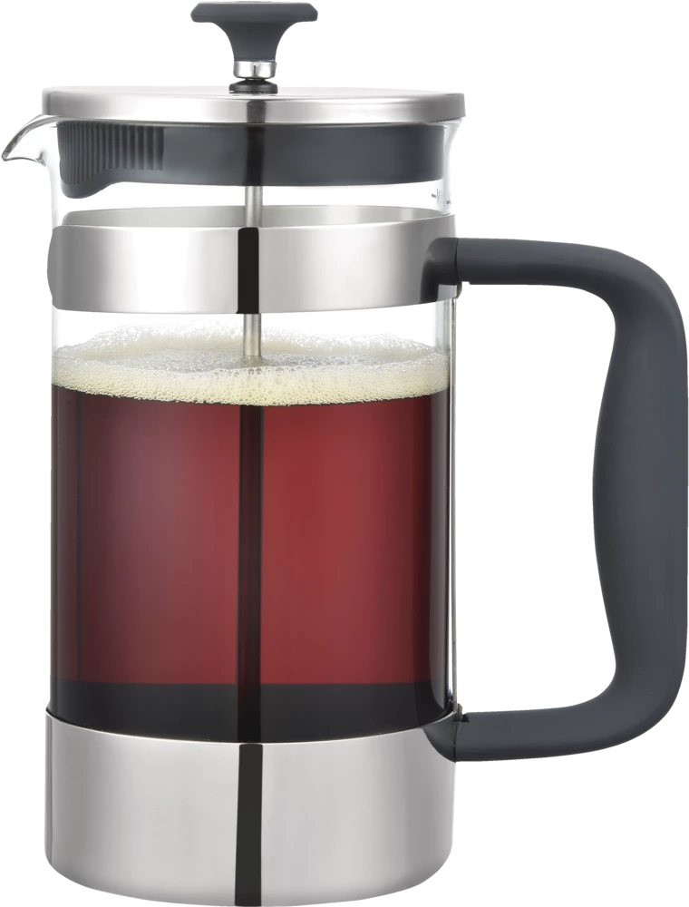 PADERNO 8 Cup Glass And Stainless Steel French Press Coffee Maker - Image 2