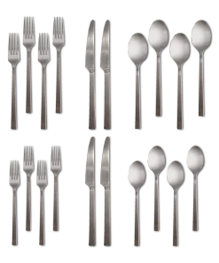 PADERNO Laurier 20pc Stainless Steel Flatware Set, Serves 4