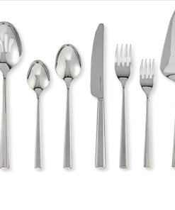 PADERNO Laurier 55pc Stainless Steel Entertaining Flatware Set, Serves 10