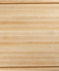 PADERNO Maple Hardwood Cutting Board, Grip Handles, 12-in X 16-in