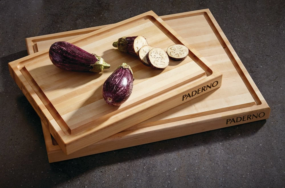 PADERNO Maple Hardwood Cutting Board, Grip Handles, 16-in X 20-in - Image 10