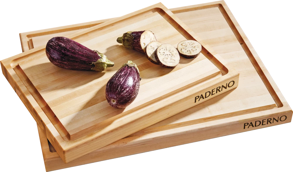 PADERNO Maple Hardwood Cutting Board, Grip Handles, 12-in X 16-in - Image 6