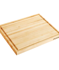 PADERNO Maple Hardwood Cutting Board, Grip Handles, 16-in X 20-in
