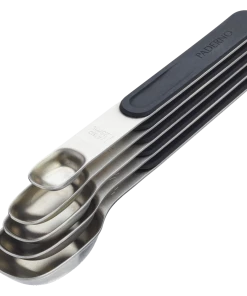 PADERNO Stainless Steel Measuring Spoons Set With Magnetic Handle, 5-pc