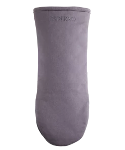 PADERNO Neoprene Palm Cotton Oven Mitt With Hanging Loop, Non-Slip Grip, 1-pc, Charcoal