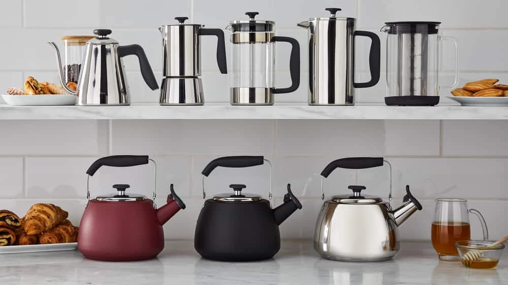 PADERNO 6-Cup Stainless Steel Stovetop Espresso Maker, Induction Compatible - Image 6