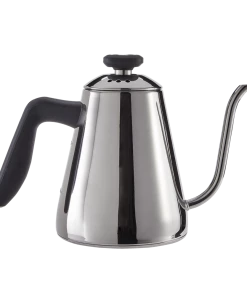 PADERNO Stainless Steel Gooseneck Pour Over Stovetop Kettle, Induction Compatible