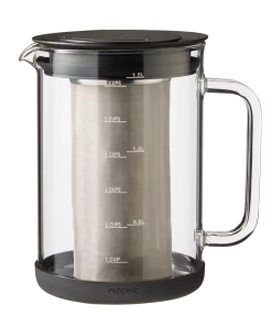 PADERNO 6 Cup Glass Cold Brew Coffee Maker, Dishwasher Safe