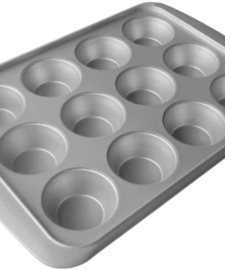 PADERNO Professional Non-Stick Muffin Tin, 12-Cup
