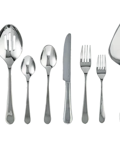 PADERNO Richmond 55pc Stainless Steel Entertaining Flatware Set, Serves 10