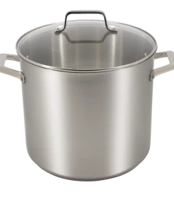 PADERNO Signature 18/10 Stainless Steel Stock Pot, Dishwasher & Oven Safe, 16qt