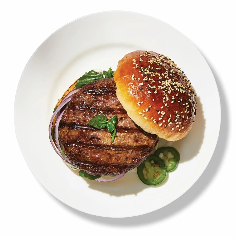 PADERNO Signature Pre-Seasoned Cast Iron Panini & Burger Grill Press, Black, 19.5x19.5cm - Image 5