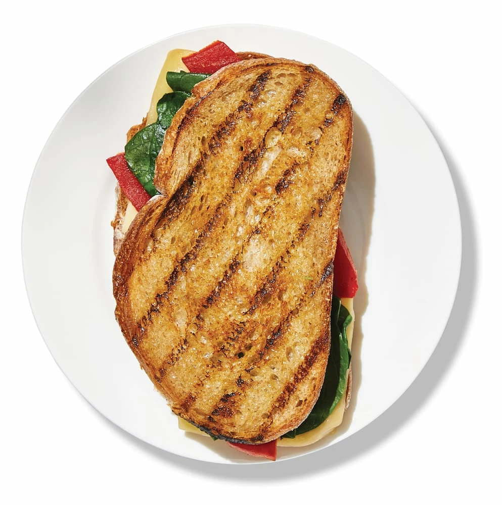 PADERNO Signature Pre-Seasoned Cast Iron Panini & Burger Grill Press, Black, 19.5x19.5cm - Image 7