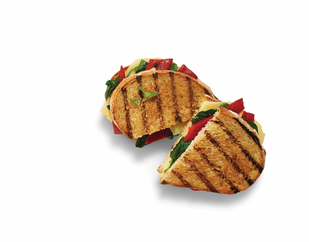 PADERNO Signature Pre-Seasoned Cast Iron Panini & Burger Grill Press, Black, 19.5x19.5cm - Image 3