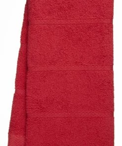 PADERNO Terry Cotton Kitchen Towels, 18-in X 28-in, 2-pk, Red