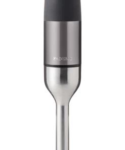 PADERNO Variable Speed Corded Hand Blender W/ Vortex Blade, Black Stainless Steel