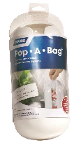 CAMCO 57061 Pop-A-Bag Plastic Grocery Bag Dispenser, White