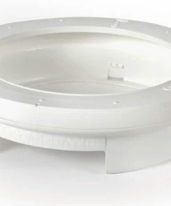 CAMCO 57005 Pop-A-Plate 9-in Paper Plate Dispenser, White