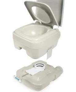 CAMCO 41531 RV Portable Toilet, 2.6-Gal