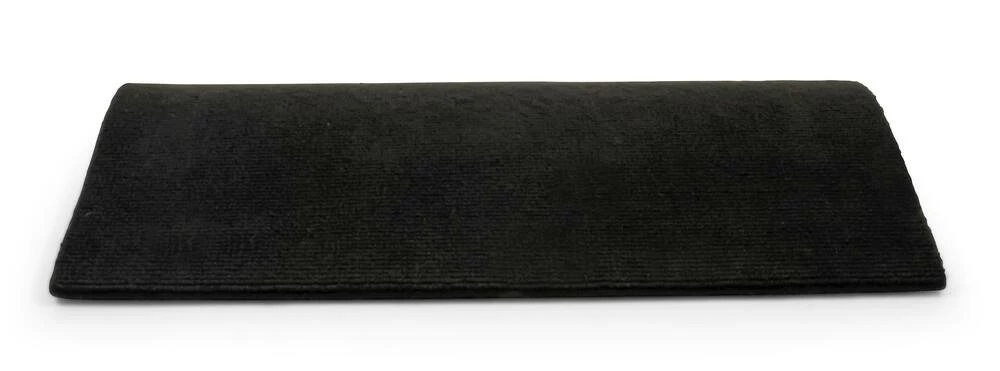 Camco Premium Single Rib Step Rug, 22-in X 23-in, Black - Image 3