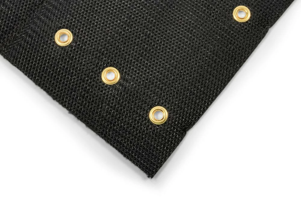 Camco Premium Single Rib Step Rug, 22-in X 23-in, Black - Image 7