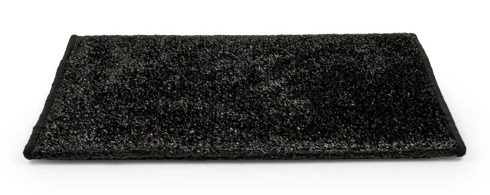 Camco Premium Turf Step Rug, Hemmed, 22-in X 20-in, Black - Image 3